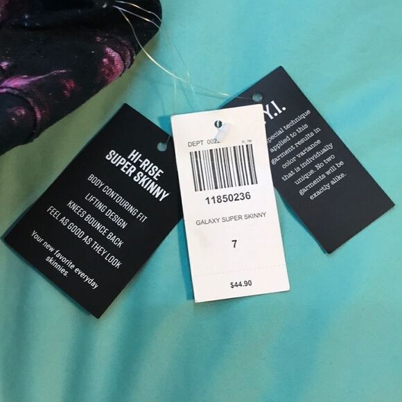 Galaxy Hi-Rise Super Skinny Jeans Juniors - Picture 9 of 10